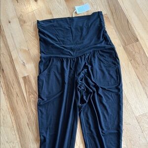 Black High-Waisted Pants